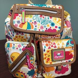 Lily Bloom Spring Showers Backpack